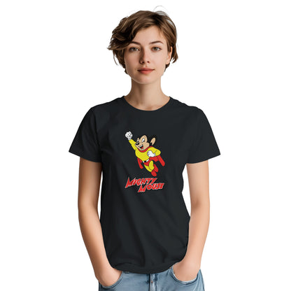 Mighty Mouse Retro Tv Show Unisex Graphic Tee
