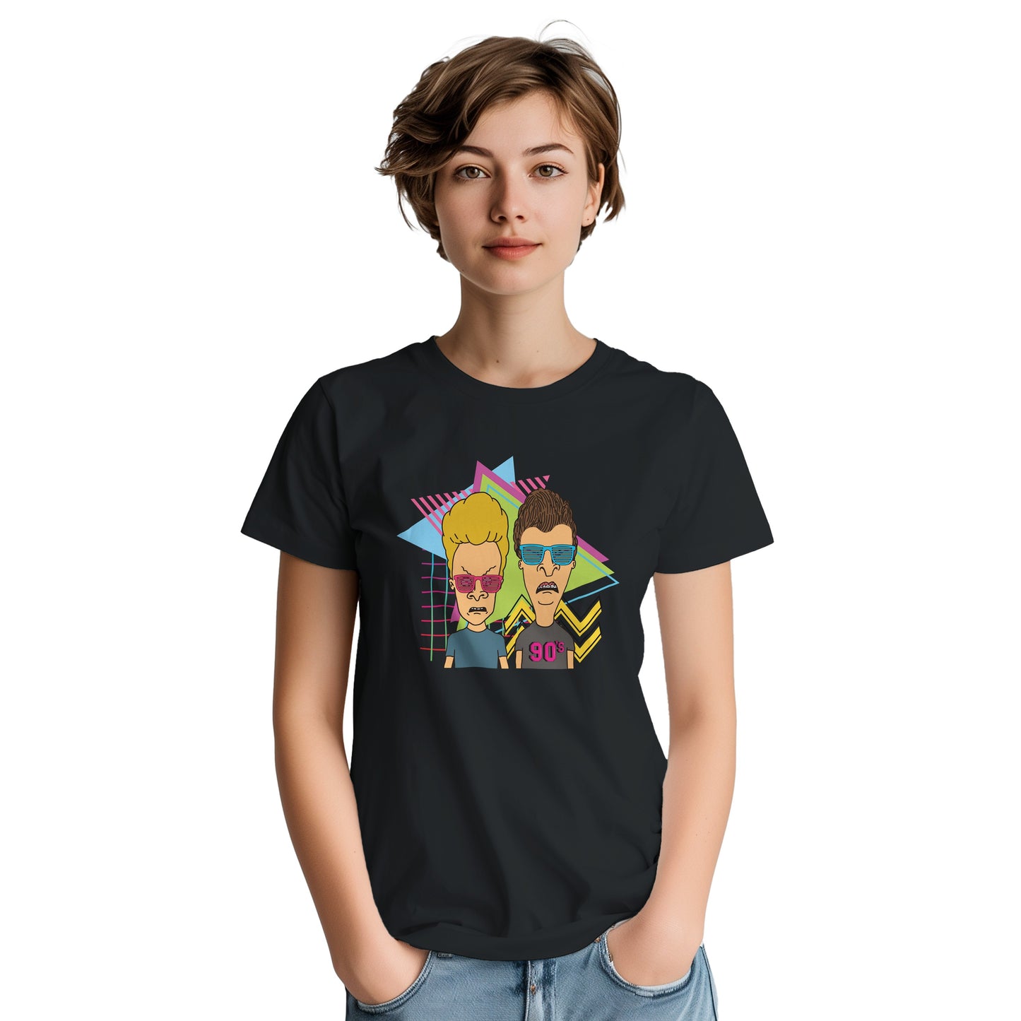 Beavis and Butthead Retro Tv Show Unisex Graphic Tee