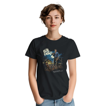 Evil Dead Horror Movie Graphic Tee