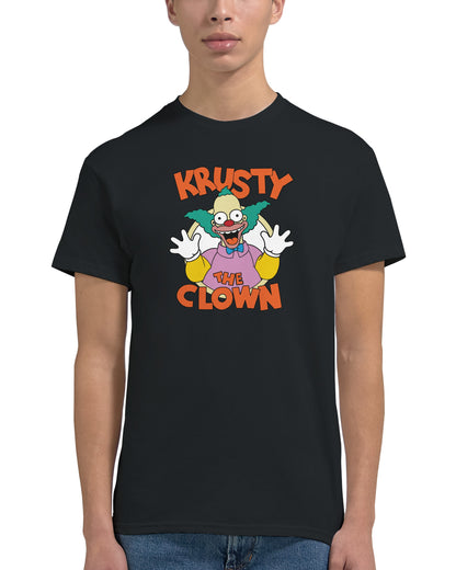 Krusty the Clown Retro Tv Show Unisex Graphic Tee