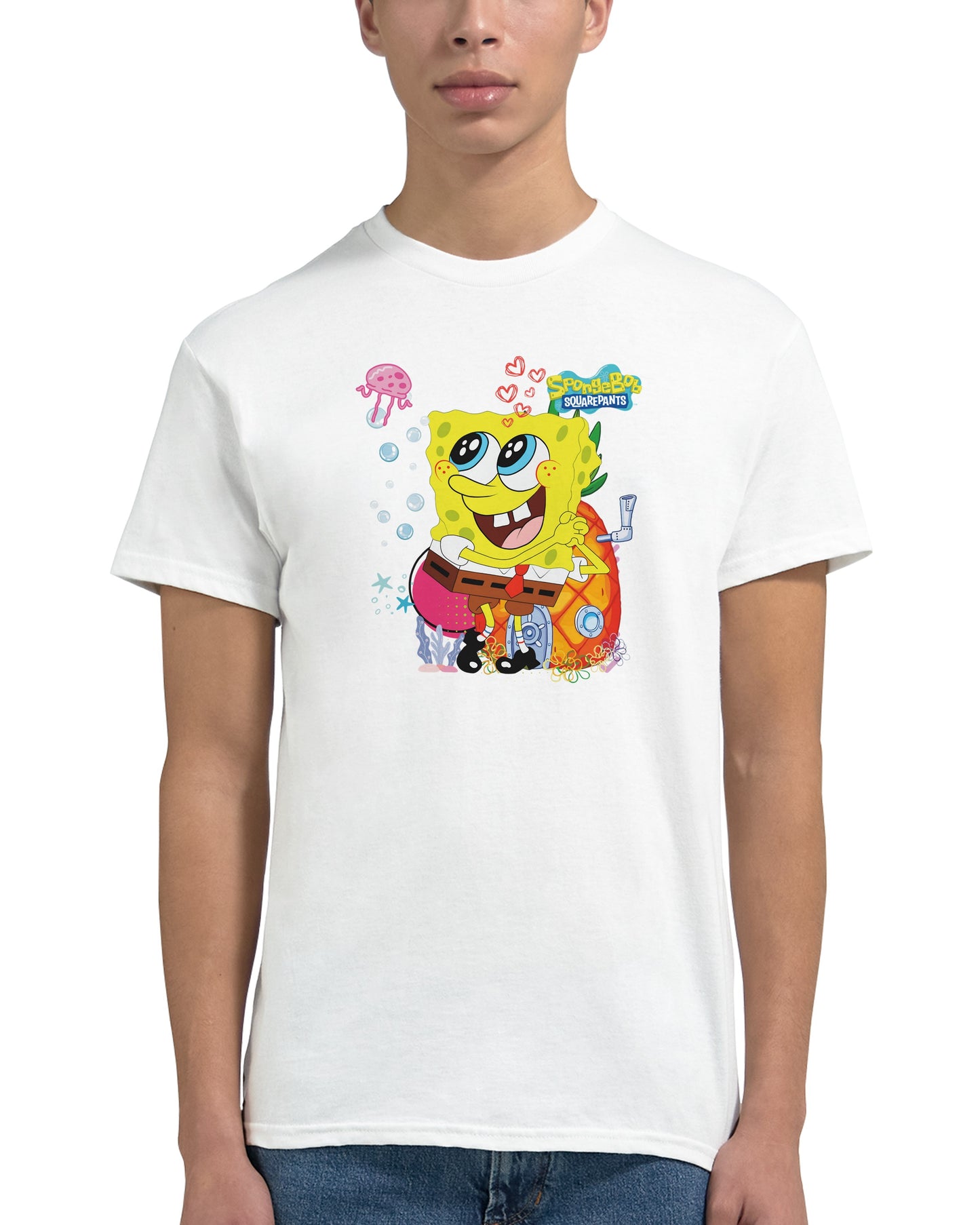 Spongebob Retro Tv Show Unisex Graphic Tee
